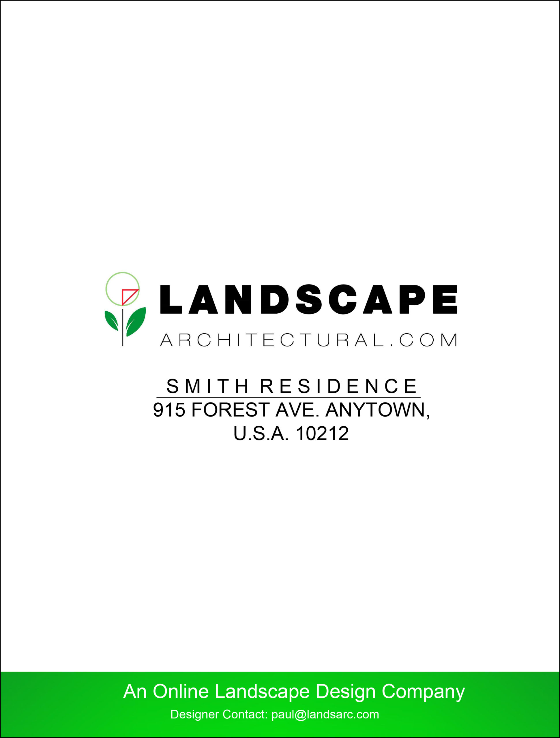 LandscapeArchitectural.com Cover Page