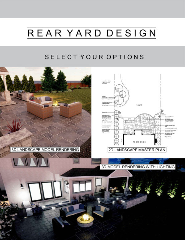 Rear Yard Design Package