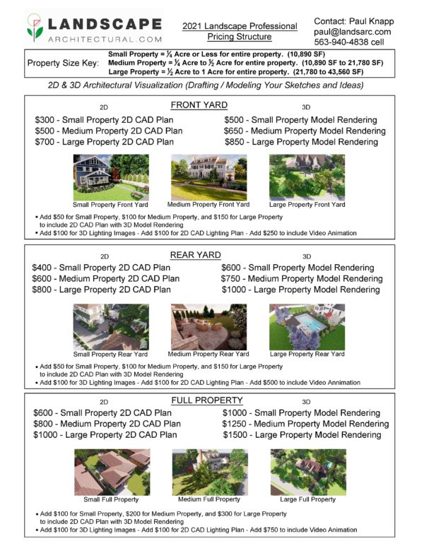 2021 Contractor Pricing Sheet scaled