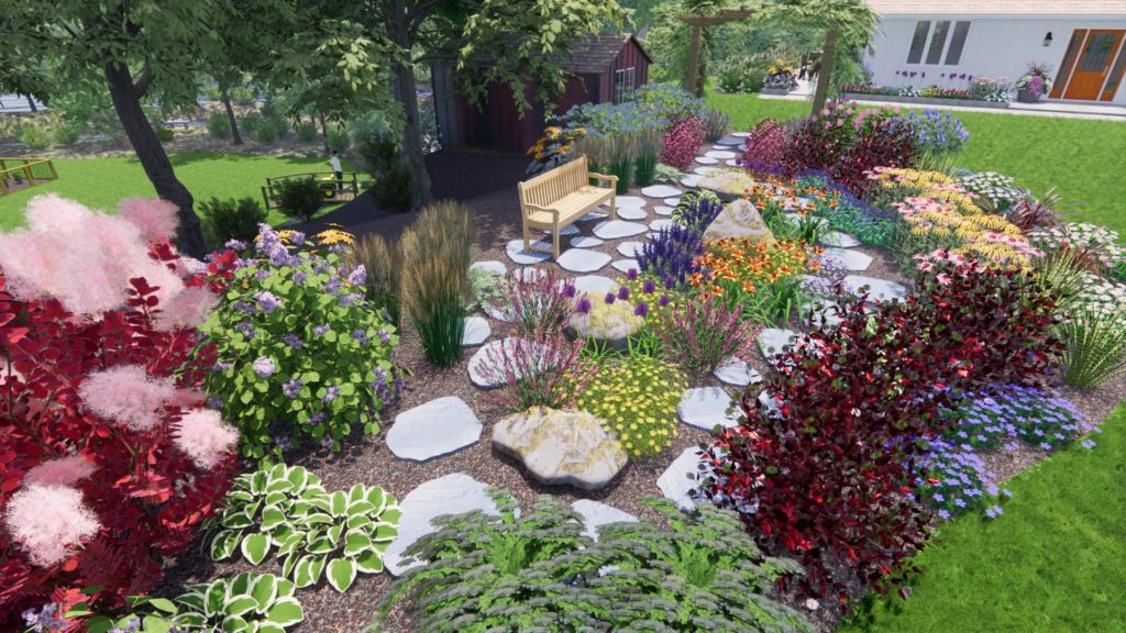 The New Normal: Elevating Landscape Design and the Landscape Industry Perennial Garden Bench
