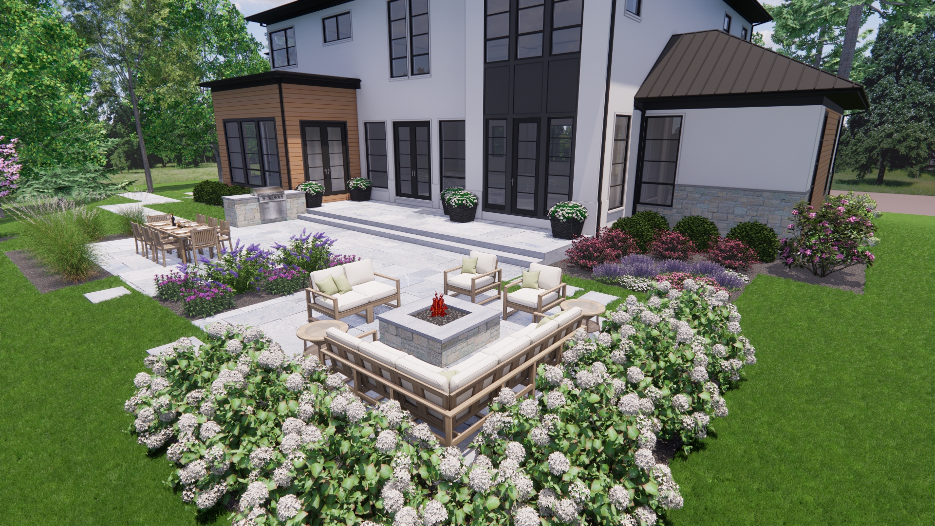 Modern Backyard Landscape Design